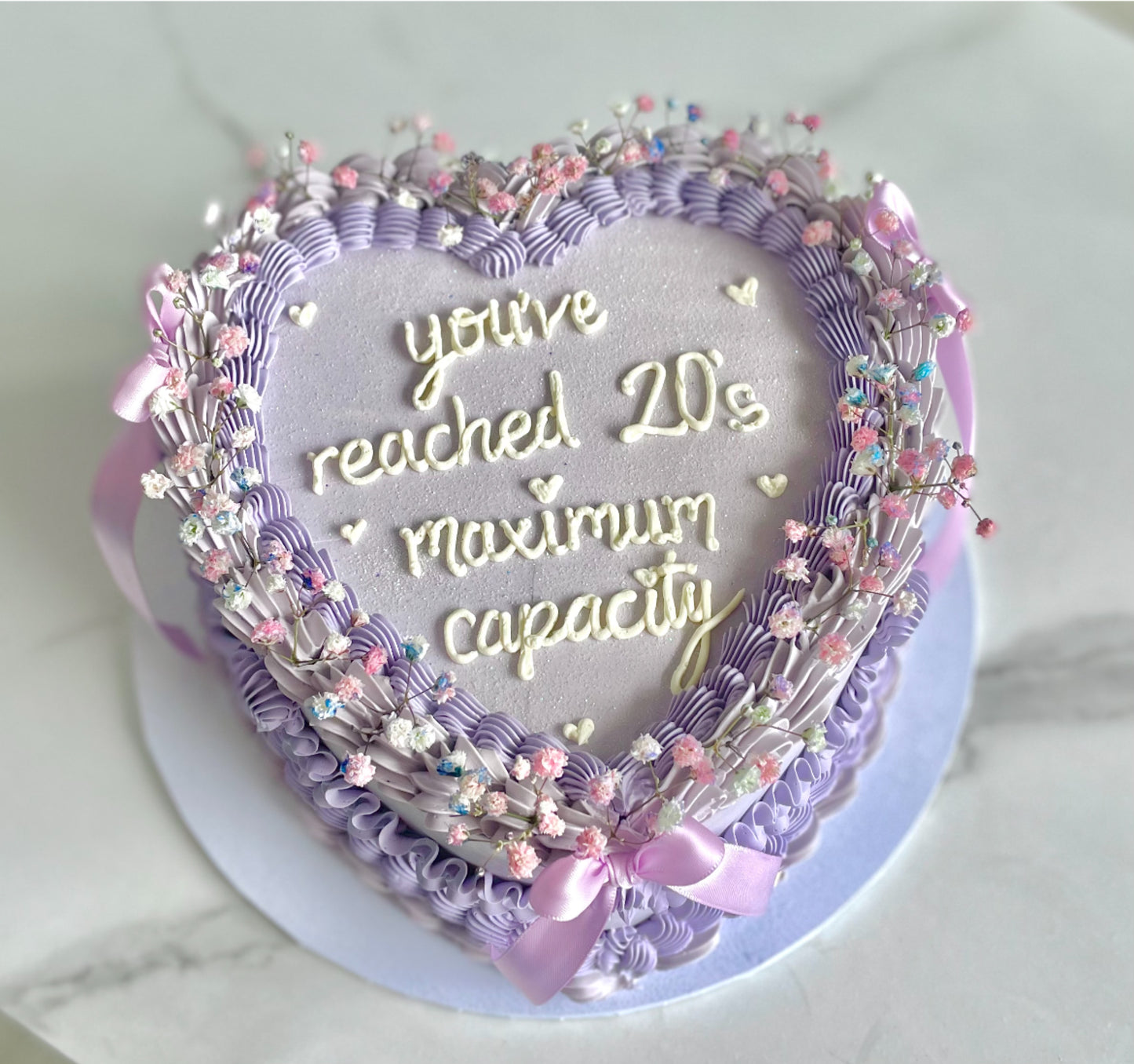 Vintage Heart Cake