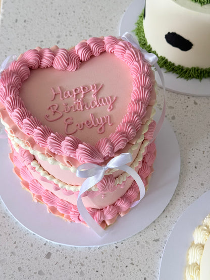 Heart Cakes